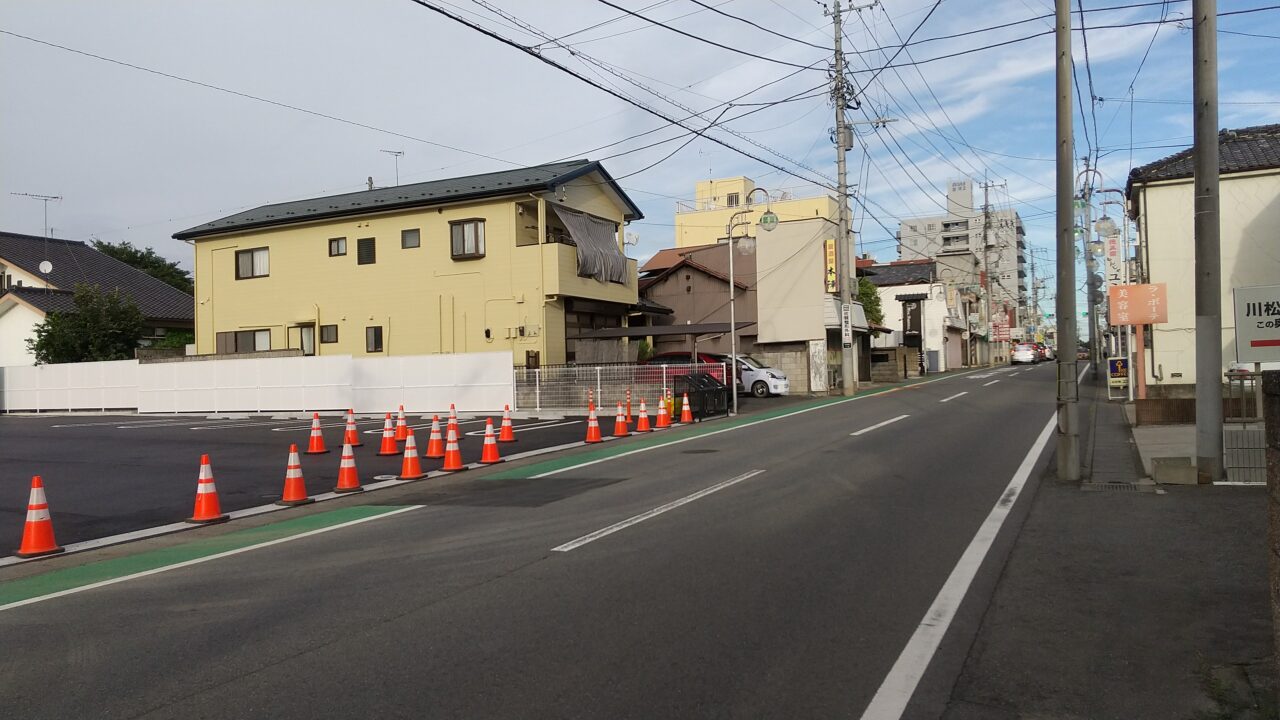 セブン-イレブン古河中央町1丁目店のオープン前