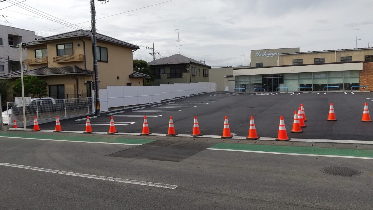 セブン-イレブン古河中央町1丁目店のオープン前