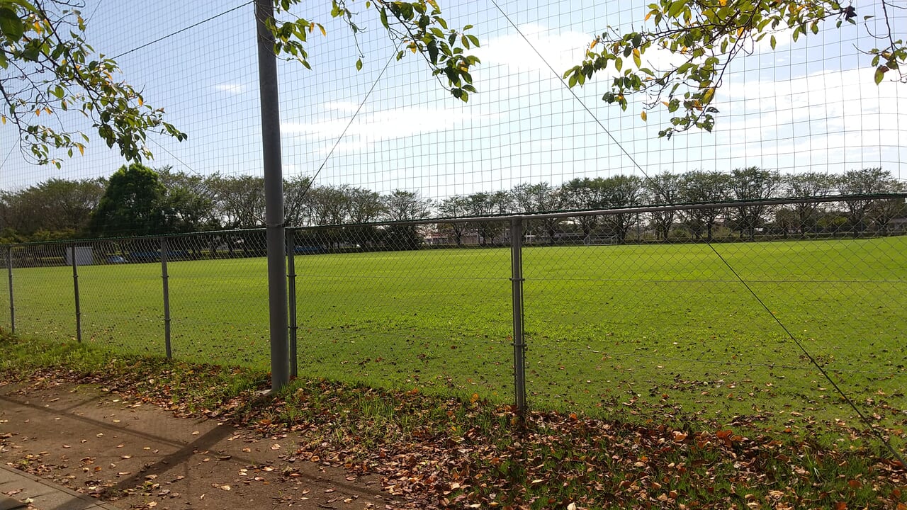 古河市イーエス中央運動公園のサッカー広場