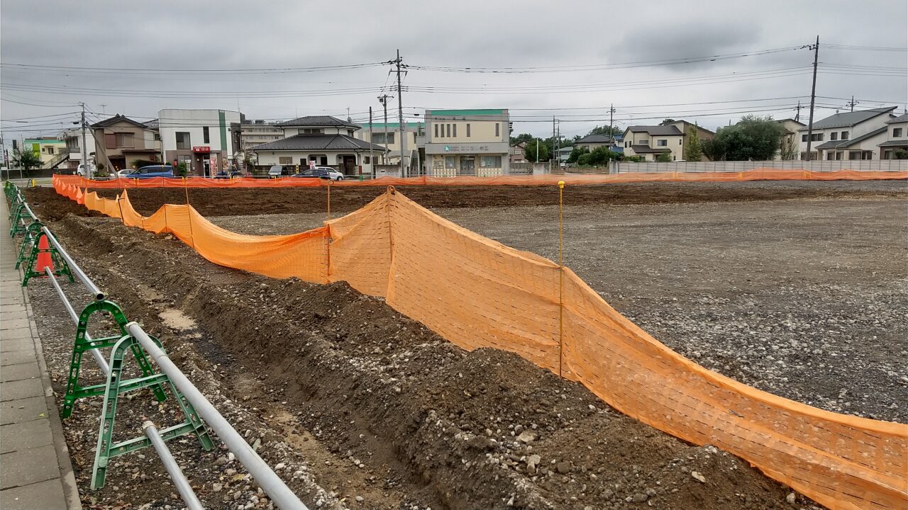 ダイレックス古河鴻巣店の工事