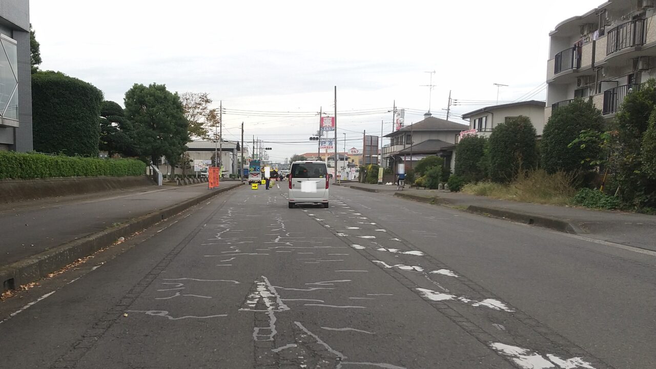 結城市道路工事