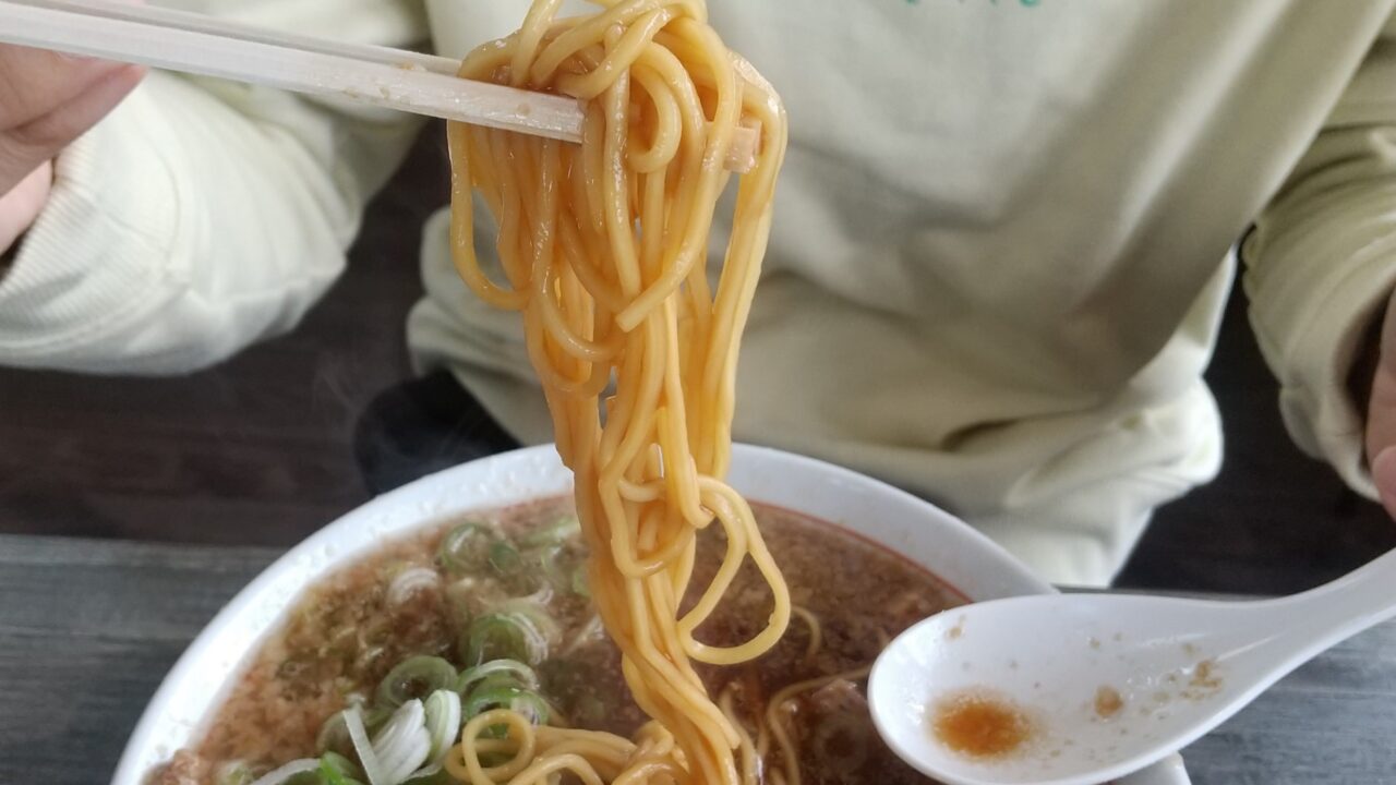 ラーメン長瀬の背脂中華そば