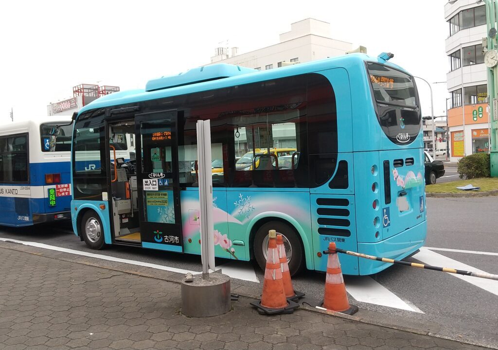 古河市路線バス・ぐるりん号シールラリー