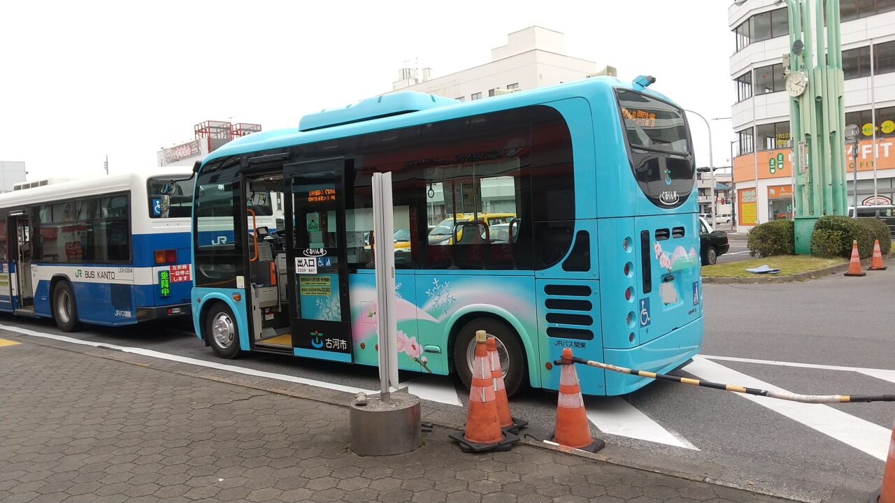 古河市路線バス・ぐるりん号シールラリー