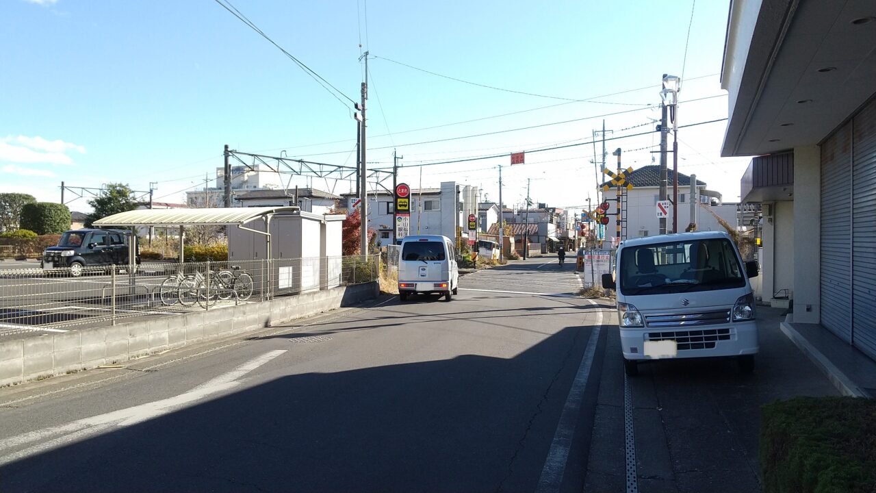 結城駅東側踏切通行止めのお知らせ